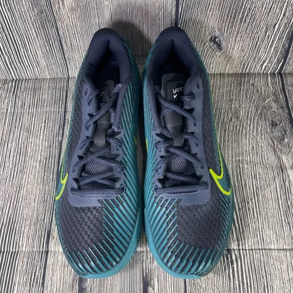 Nike Court Air Zoom Vapor 11 Clay Gridiron Green/Cactus/Teal M6.5 W8 DV2014-003