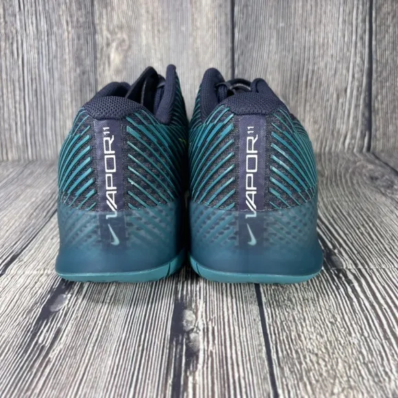 Nike Court Air Zoom Vapor 11 Clay Gridiron Green/Cactus/Teal M6.5 W8 DV2014-003