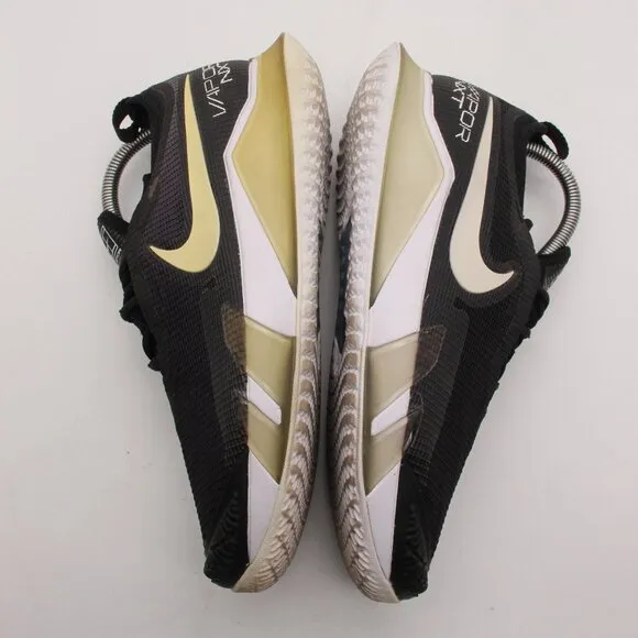 Nike Court React Vapor NXT HC Black Men's 6.5 Women's 8 Tennis Shoes CV0724-002
