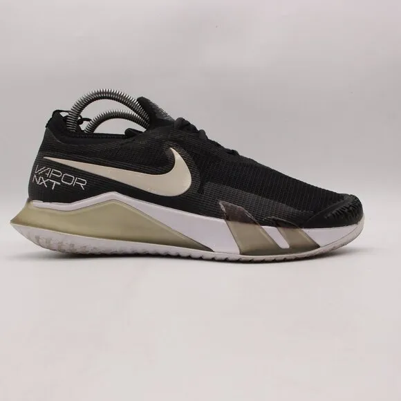 Nike Court React Vapor NXT HC Black Men's 6.5 Women's 8 Tennis Shoes CV0724-002