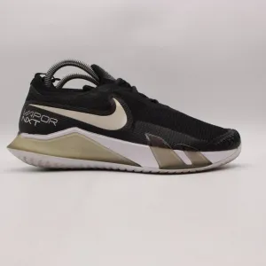Nike Court React Vapor NXT HC Black Men's 6.5 Women's 8 Tennis Shoes CV0724-002