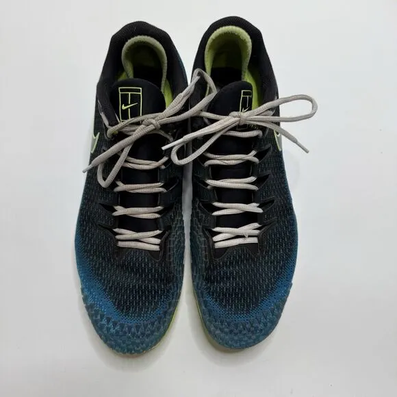 Nike Court Zoom Air Vapor X Knit Agassi Federer AR0496-400 Tennis Shoes Size 14