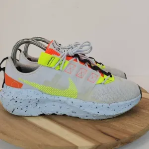Nike Crater Impact Football Grey Volt Women's Size 7 CW2386-002
