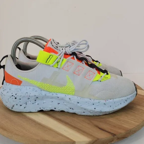 Nike Crater Impact Football Grey Volt Women's Size 7 CW2386-002