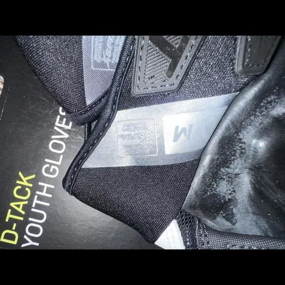 Nike D-Tack 6.0 Youth Lineman Padded Football Gloves