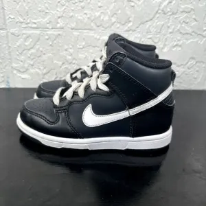 Nike‎ Dunk High Shoes Boys Size 11 C Black Top Venom Anthracite DH9753-001