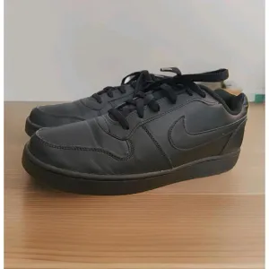 Nike Ebernon Low Shoes 11.5 Triple Black Walking Outdoor AQ1775-003 Worn Once