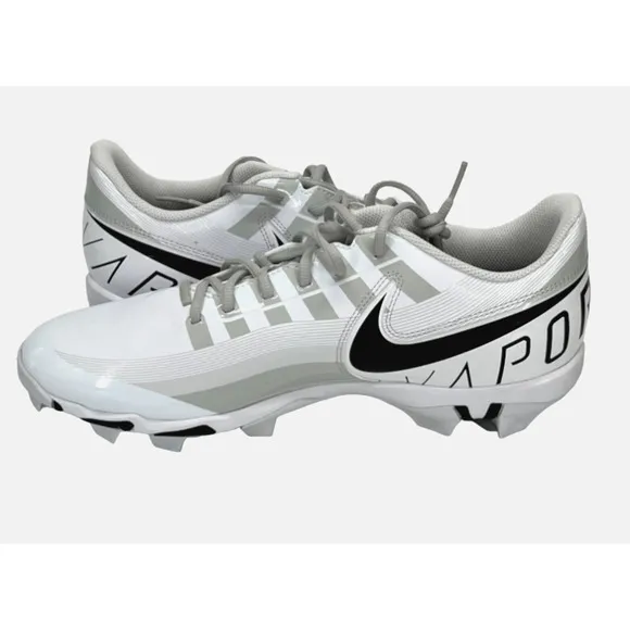 Nike FASTFLEX VAPOR Sz 11 Pro Football Cleats White SILVER Laced DQ5114-100 New