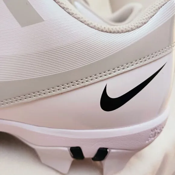 Nike FASTFLEX VAPOR Sz 11 Pro Football Cleats White SILVER Laced DQ5114-100 New