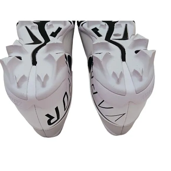 Nike FASTFLEX VAPOR Sz 11 Pro Football Cleats White SILVER Laced DQ5114-100 New