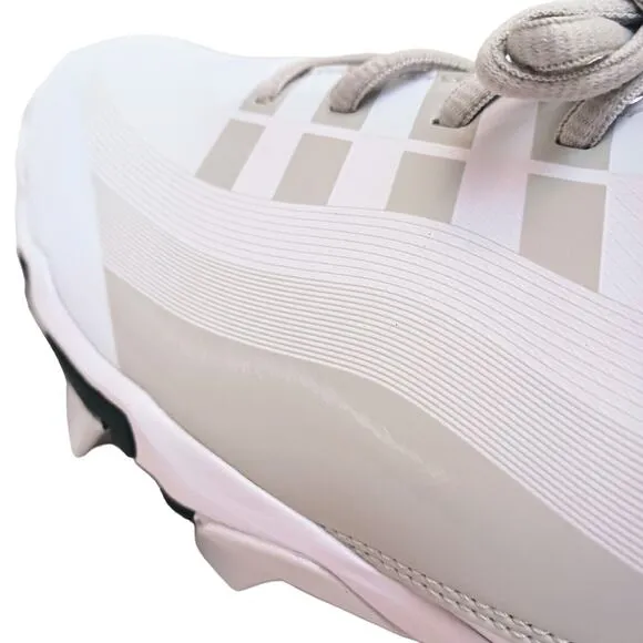 Nike FASTFLEX VAPOR Sz 11 Pro Football Cleats White SILVER Laced DQ5114-100 New