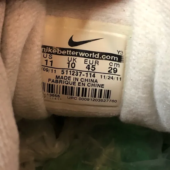 Nike Federer tennis shoes GUC