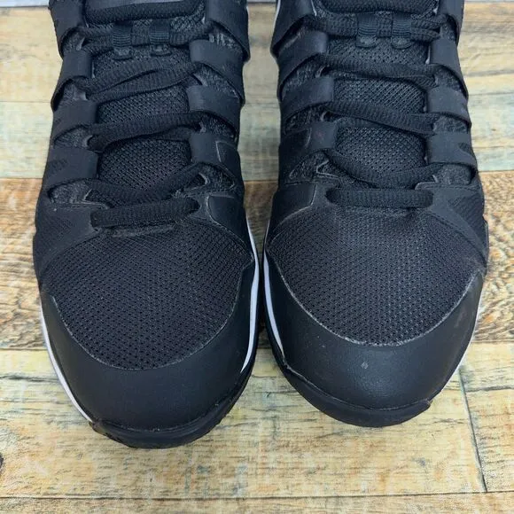 Nike Federer Zoom Vapor 9.5 Tour Black‎ Tennis Shoes 631458-011 Mens Size 9.5
