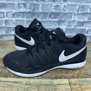 Nike Federer Zoom Vapor 9.5 Tour Black‎ Tennis Shoes 631458-011 Mens Size 9.5