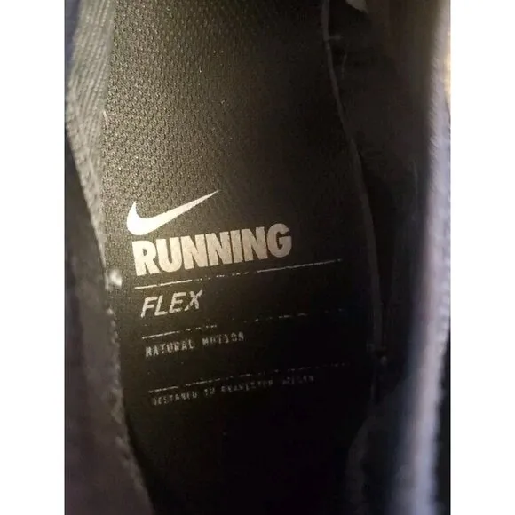 Nike Flex Contact 3 Running Shoes Sneakers Mens Size 10.5 Black
