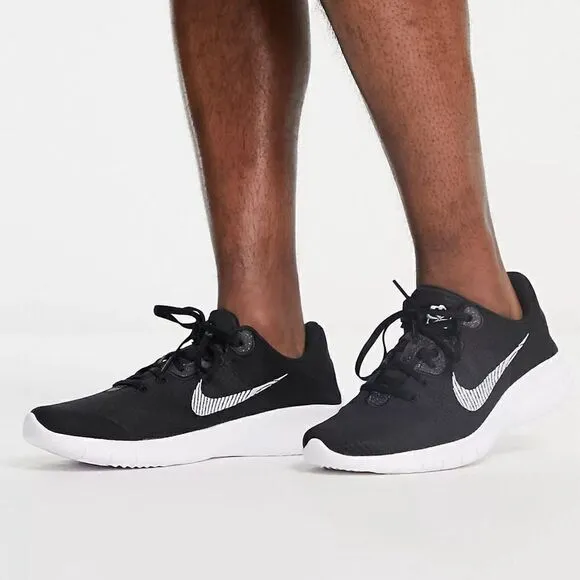 Nike Flex Experience Run 11 Mens Road Running Shoes Black White 13