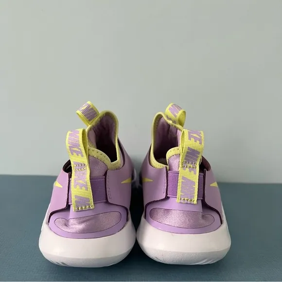Nike Flex Runner Lilac Purple Lemon Twist Girls Road Running Tennis Shoes