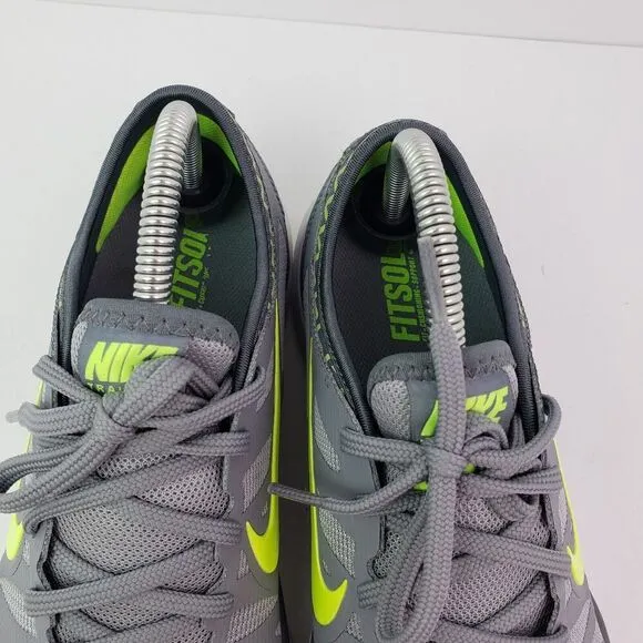 Nike Flex Supreme TR 3 Womens Sz 9 Grey Green Training Sneaker Shoes 683138 005