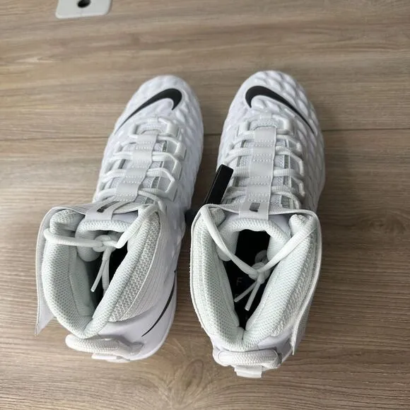 Nike Football Cleats Mens 11.5 White Force Savage Pro 2 Detachable‎ BV3981-100