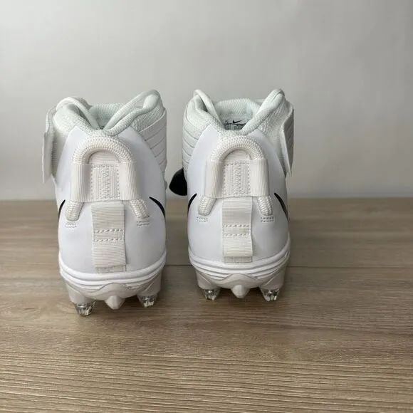 Nike Football Cleats Mens 11.5 White Force Savage Pro 2 Detachable‎ BV3981-100