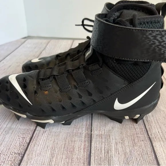 NIKE Force Savage 2 Shark Black White Football Shoes 7