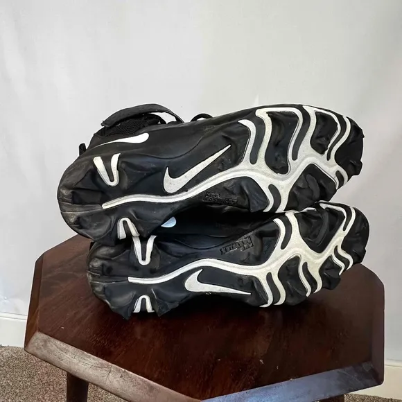 Nike Force Savage Black Size 10 Elite 2 High Anthracite Football Cleats