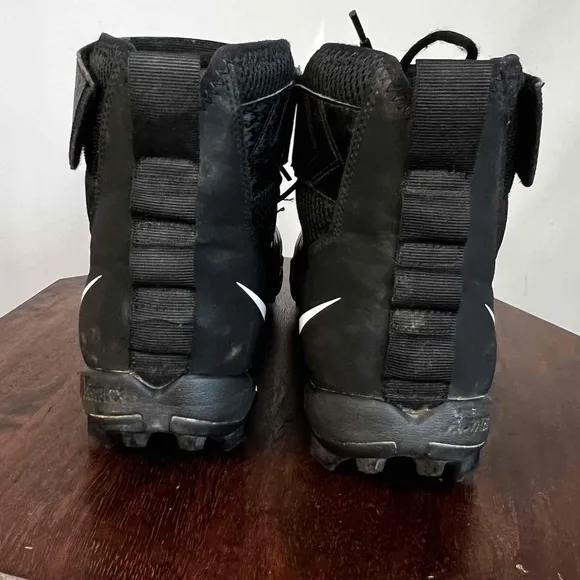 Nike Force Savage Black Size 10 Elite 2 High Anthracite Football Cleats