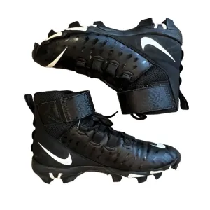 Nike Force Savage Black Size 10 Elite 2 High Anthracite Football Cleats