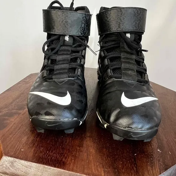 Nike Force Savage Black Size 10 Elite 2 High Anthracite Football Cleats