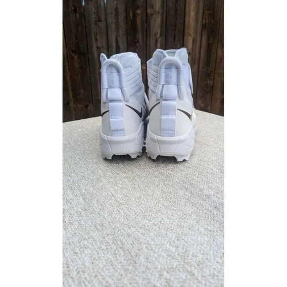 Nike Force Savage Elite Shark Football Cleats‎ Size 14 White PE Oregon Ducks