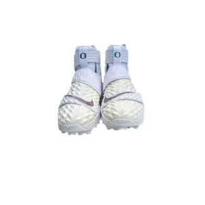 Nike Force Savage Elite Shark Football Cleats‎ Size 14 White PE Oregon Ducks