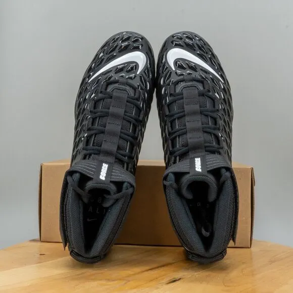 Nike Force Savage Pro 2 Men's Size 14 Football Cleats Detachable Black NEW