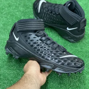 Nike Force Savage Pro 2 Mid Mens Football Shoes Black BV5448-001 NEW Sz 12.5