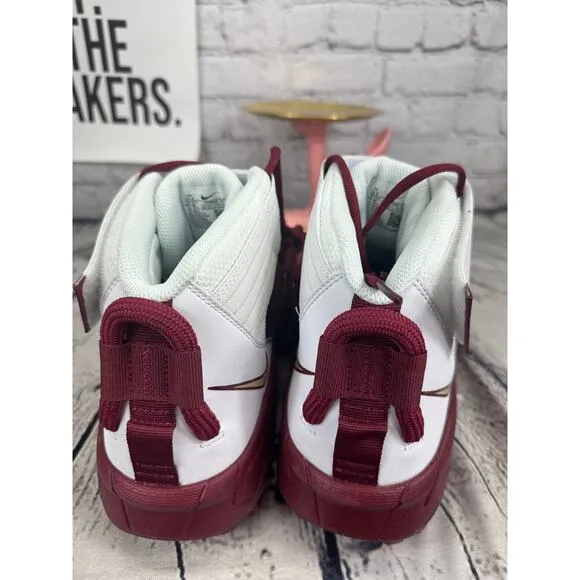 Nike Force Savage Pro 2 Shark Football Cleats Shoes Mens 14.5 Maroon Gold FSU PE