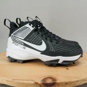 Nike Force Savage Pro 3 Shark Men's Size 11 Shoes Black Football Cleats Lineman