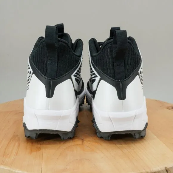 Nike Force Savage Pro 3 Shark Men's Size 11 Shoes Black Football Cleats Lineman