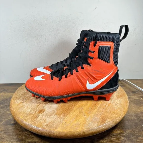 Nike Force Savage Varsity Men's Size 8‎ Red football Shoes Sneakers 880140-810