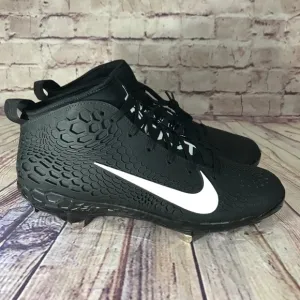NIKE Force Trout 5 Black/Oil Grey/White Metal Baseball cleats Mens 8