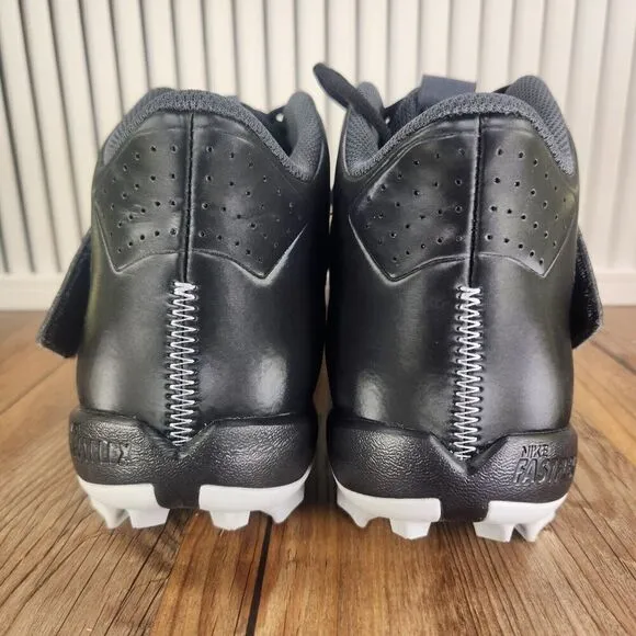 Nike Force Trout 8 Keystone Mold CZ5911-011 Men 13 Black Mid Baseball Cleats NEW