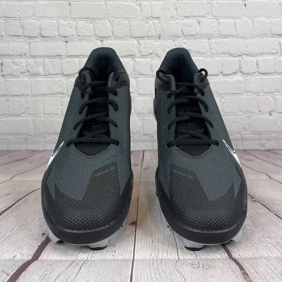 Nike Force Trout 8 Pro MCS Black Baseball Cleats Mens Size 8.5 (CZ5914-011)