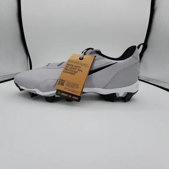 Nike Force Trout 9 Baseball Cleats Mens 12 Keystone Grey FB9728-002 Shoes NEW