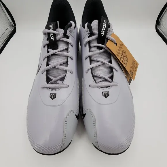 Nike Force Trout 9 Baseball Cleats Mens 13 Keystone Grey FB9728-002 Shoes NEW