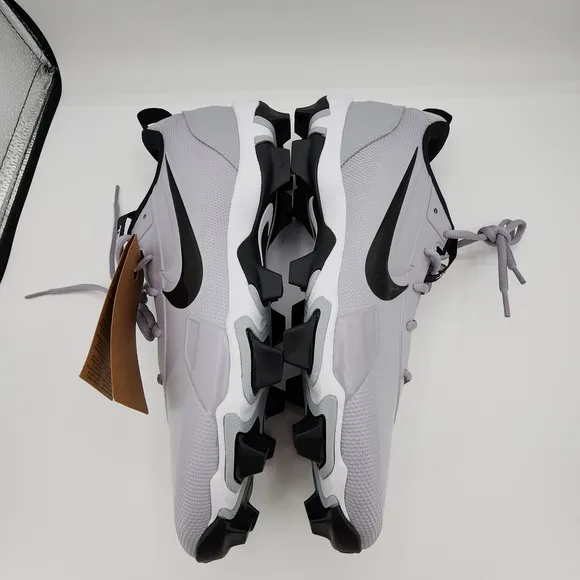 Nike Force Trout 9 Baseball Cleats Mens 13 Keystone Grey FB9728-002 Shoes NEW
