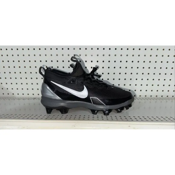 Nike Force Trout 9 Elite MCS Mens Molded Baseball Cleats Size 12 Black Gray