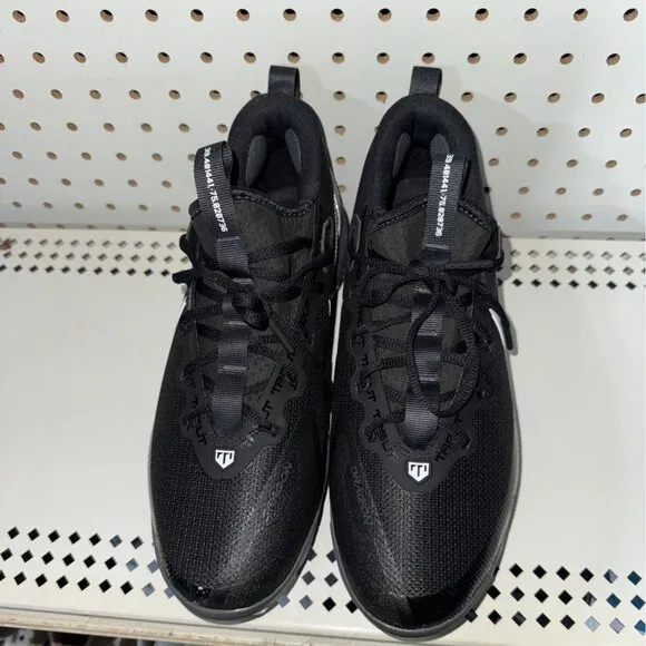 Nike Force Trout 9 Elite MCS Mens Molded Baseball Cleats Size 12 Black Gray