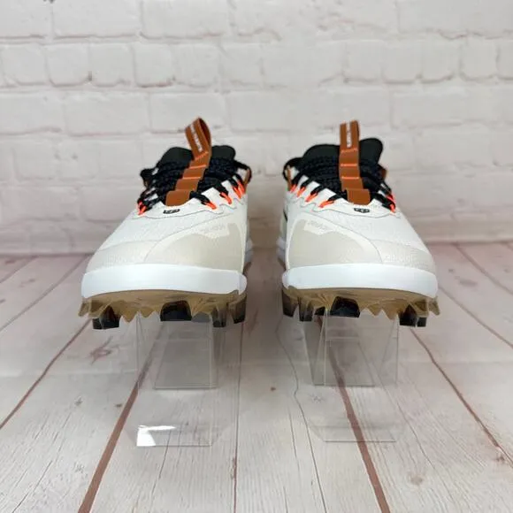 Nike Force Trout 9 Elite MCS Summit White Baseball Cleats Mens Sz 9 (FZ8643-100)