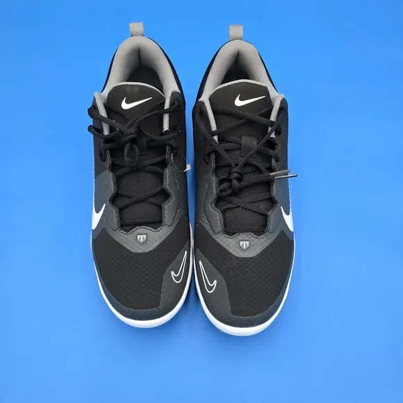 Nike Force Trout 9 Pro MCS Low FB2908 001 Black  Baseball Cleats Men's 13 NEW