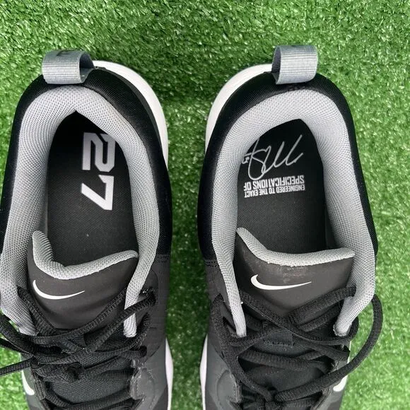Nike Force Trout 9 Pro MCS Men's 11.5 Baseball Cleats FB2908 001 Black Shoes NEW