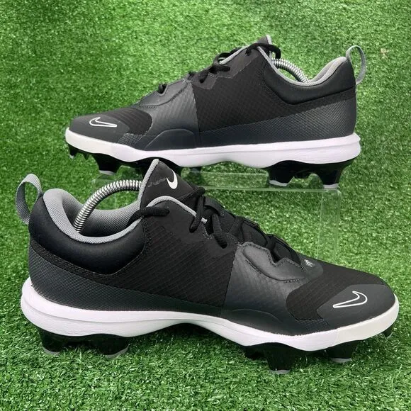 Nike Force Trout 9 Pro MCS Men's 11.5 Baseball Cleats FB2908 001 Black Shoes NEW