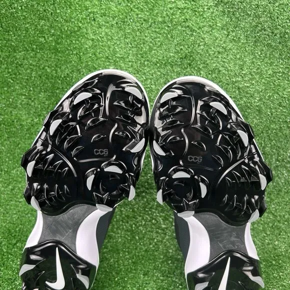 Nike Force Trout 9 Pro MCS Men's 11.5 Baseball Cleats FB2908 001 Black Shoes NEW